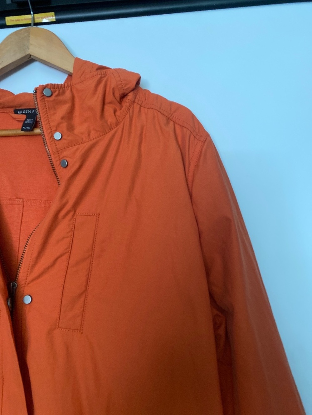 Eileen Fisher XL Anorak Hooded Jacket - Picture 7 of 15